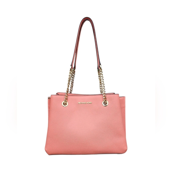 Michael Kors Pebbled Leather Shoulder Bag  Gold Hardware - Picture 1 of 7